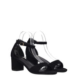 Sandali con Tacco Donna Neri