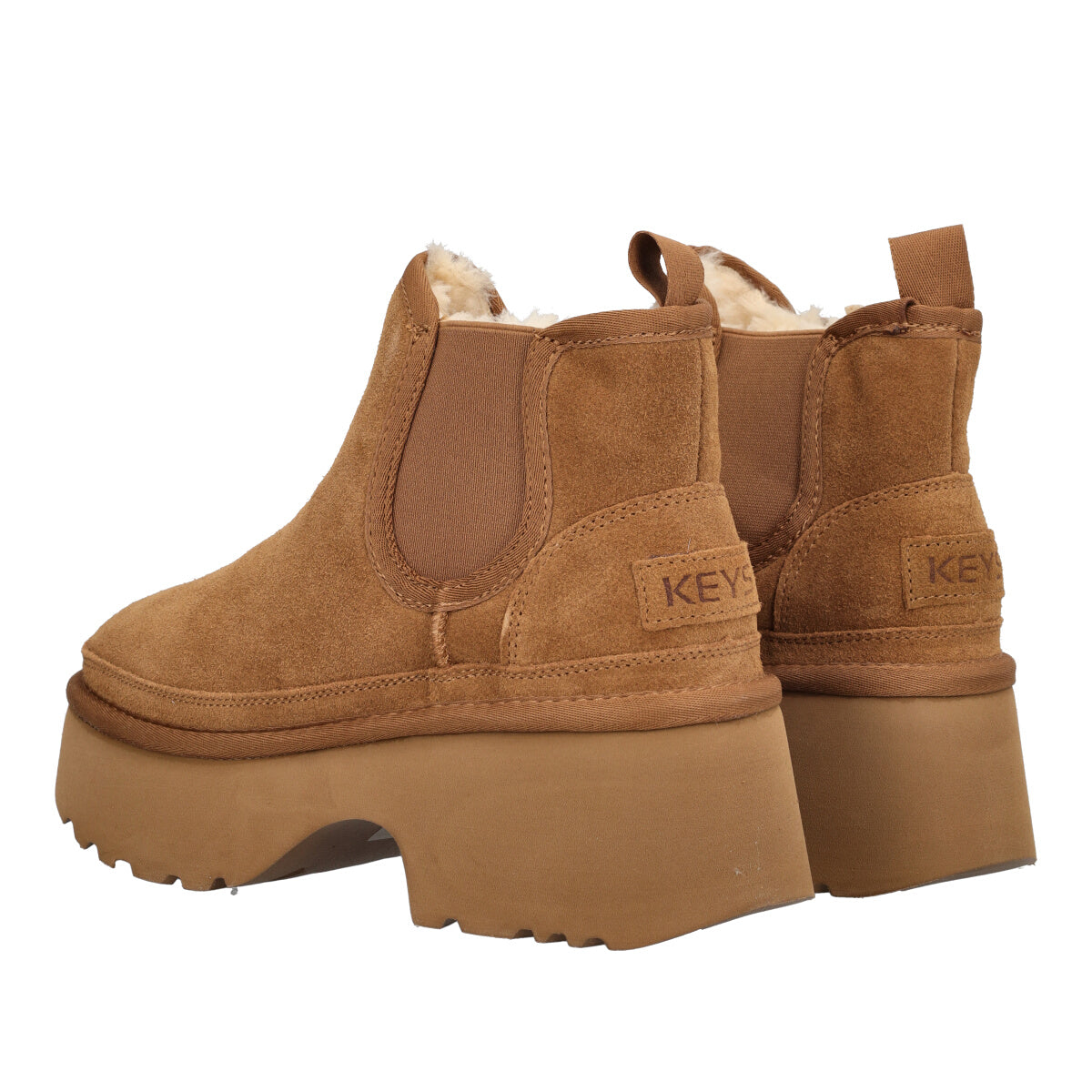 Stivaletti Donna Camel