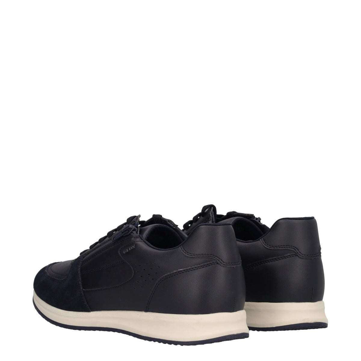 AVERY Sneaker uomo con zip e inserti scamosciati