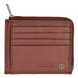 Porta carte Uomo Marrone in Pelle