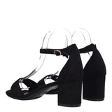 Sandali con Tacco Donna Neri