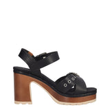 Sandali con Tacco Donna Neri