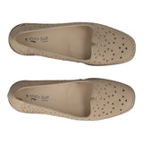 Mocassini Comfort Beige Donna in Pelle