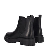 IRIDEA Stivaletti Donna Neri in Pelle