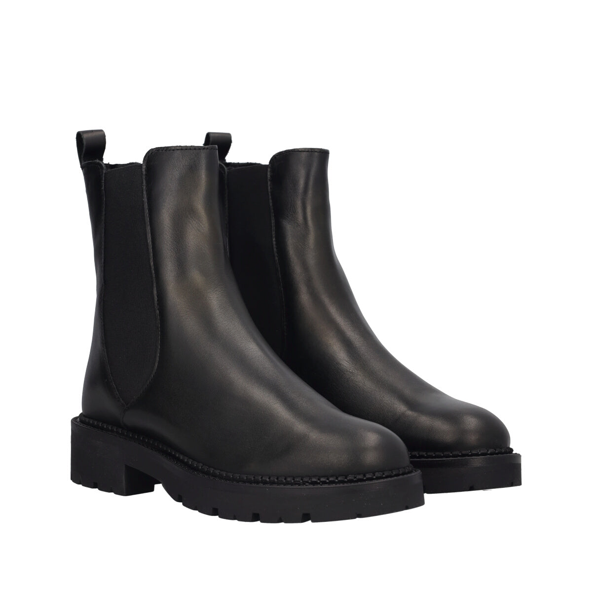 Stivaletti Donna Neri in Pelle