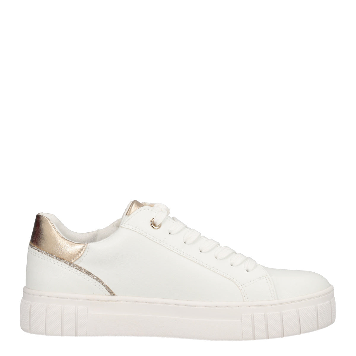 Sneakers Donna Bianche e Oro