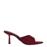 Ciabatte con Tacco Donna Rosso Vino