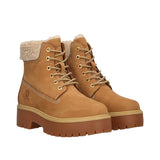 Polacchi Donna Beige in pelle