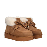 PACK NORDIC MID FUR Polacchini Donna Beige in Pelle