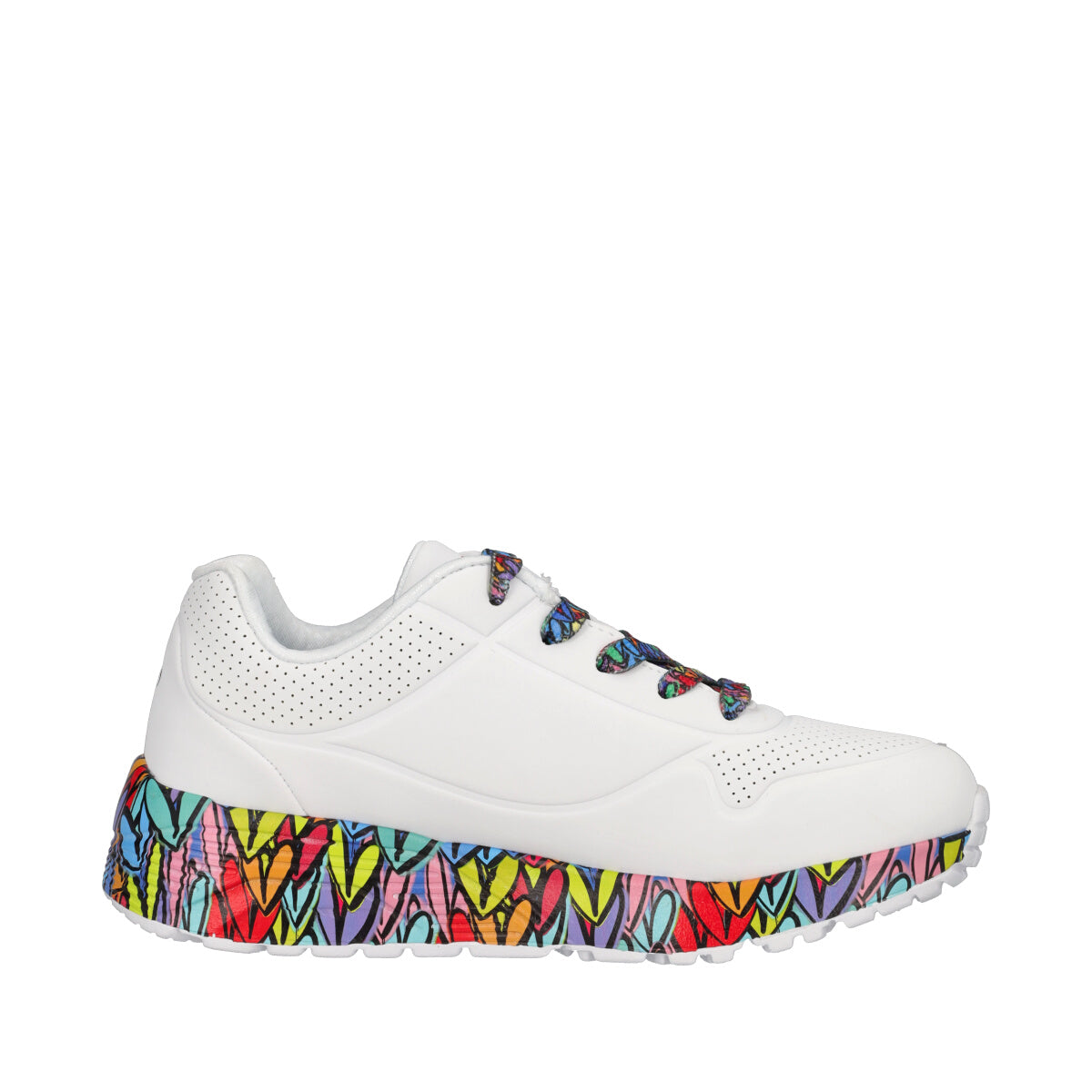 UNO LITE Sneakers Bambina Bianche