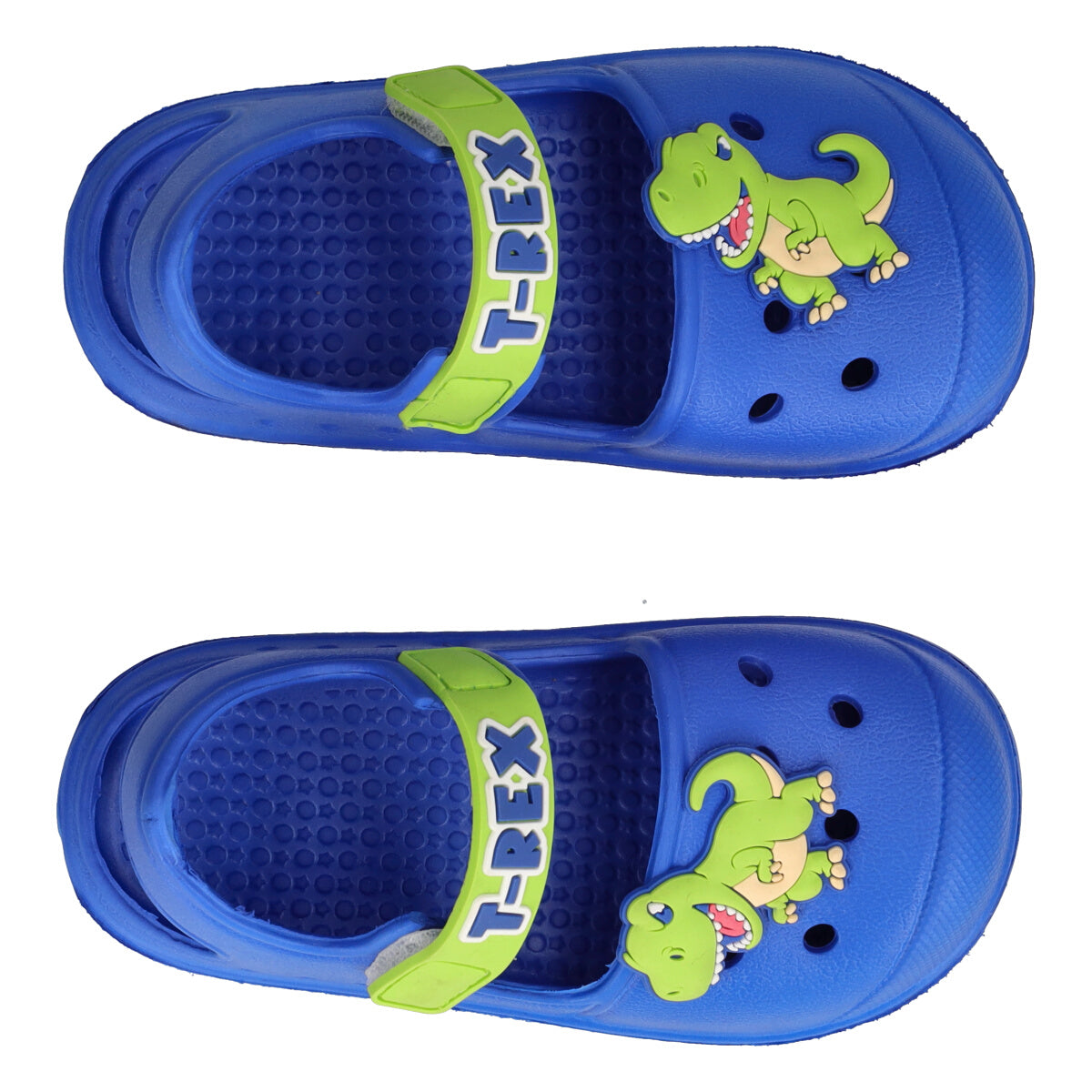 Ciabatta Bambino Blu Dinosauri