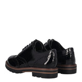 Francesina a Carro armato in Vernice Nera