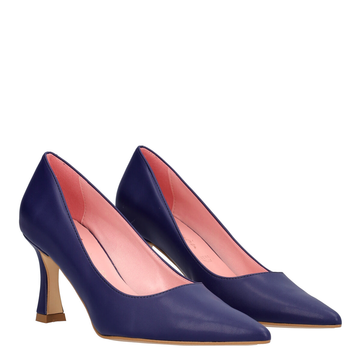 Décolleté Blu tacco 8 cm