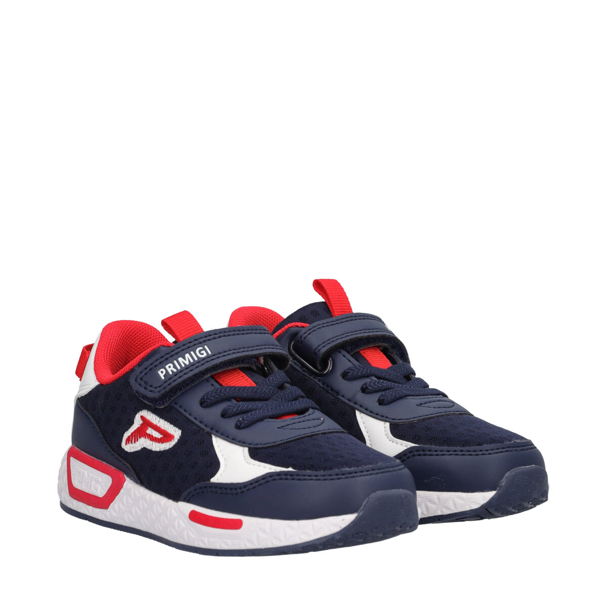 Sneakers Bimbo Blu e Rosse