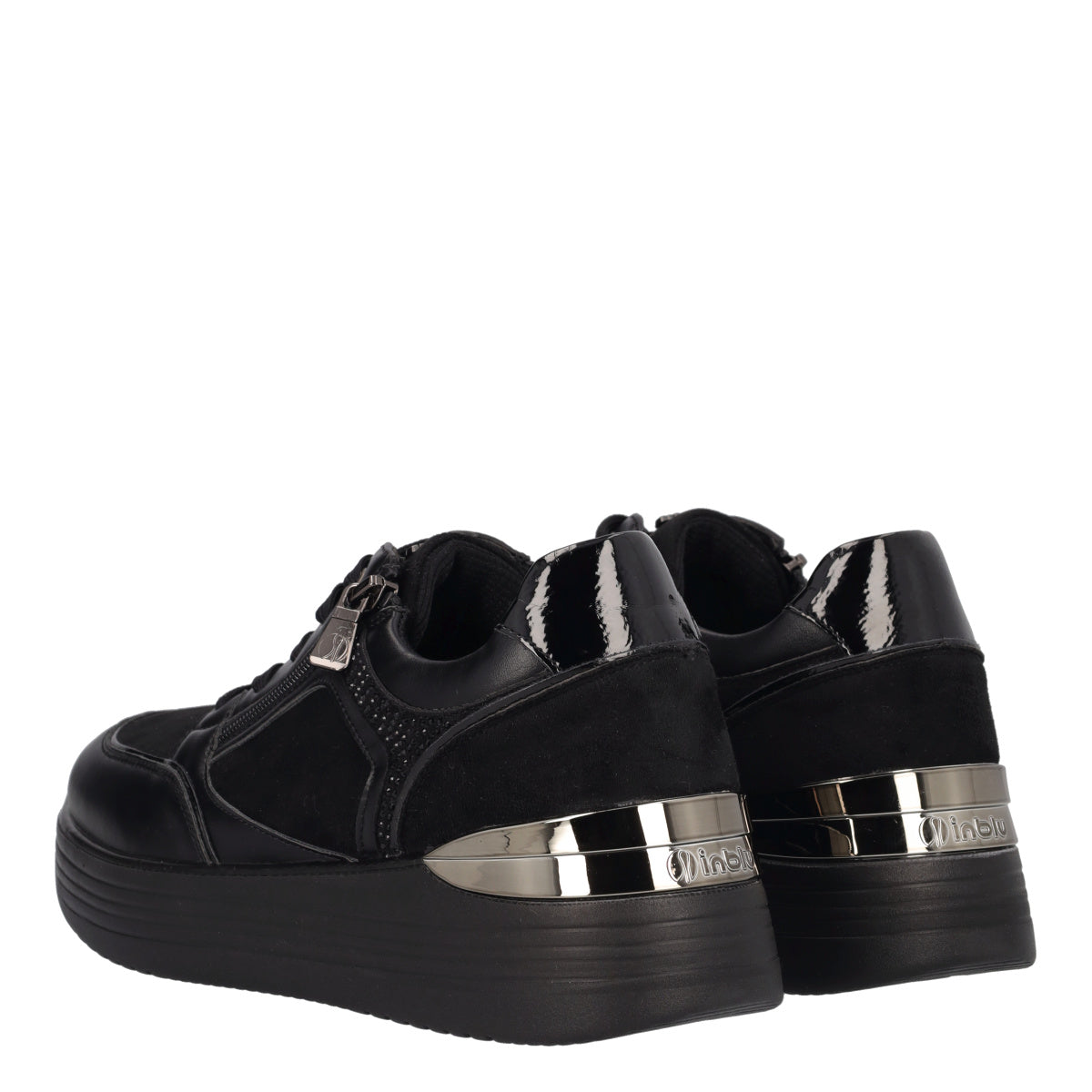 Stringate Donna Nere