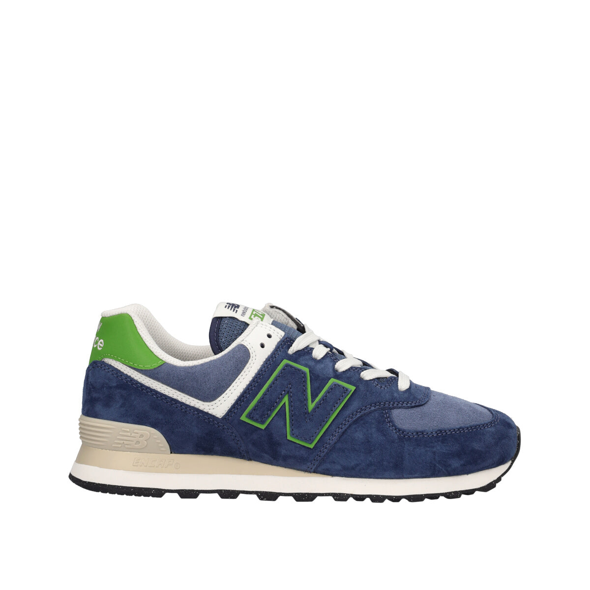 574 Sneakers Uomo Blu e Verdi