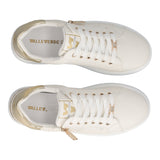 Sneakers Donna Off White e Oro