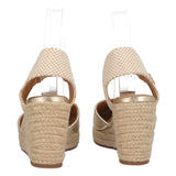 Espadrillas con Zeppa Donna Oro
