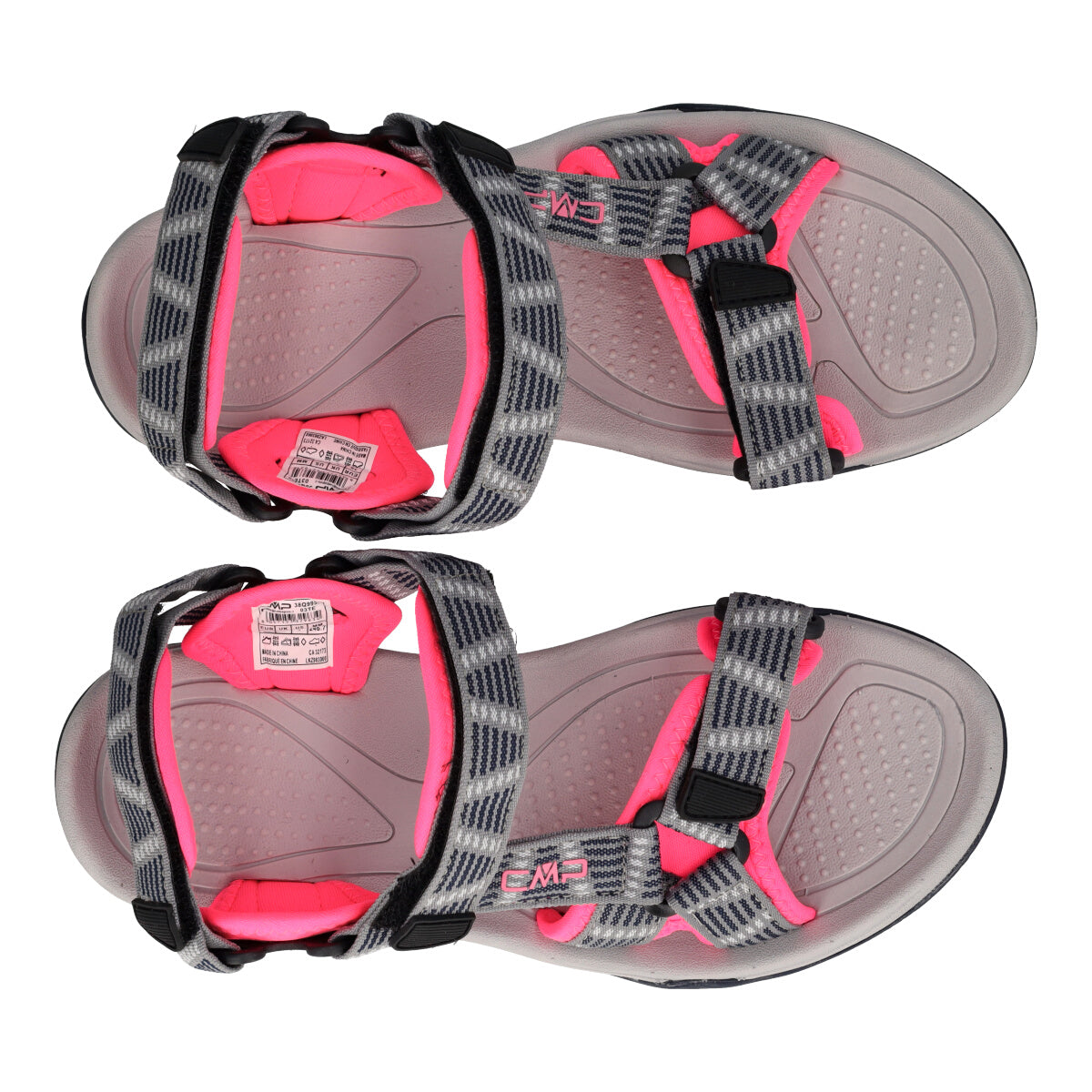 HAMAL WMN HIKING SANDAL Donna Grigi e Fucsia