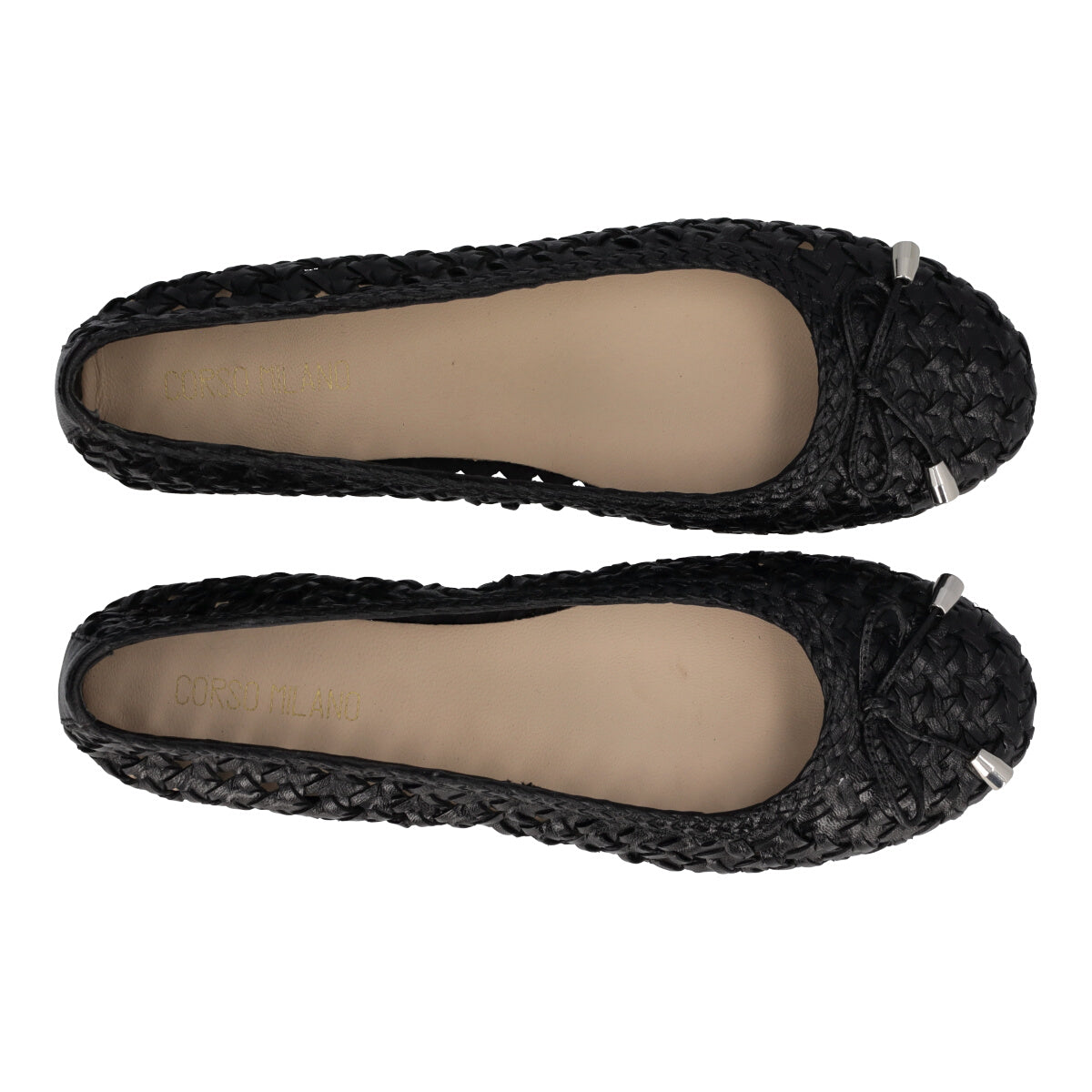 Ballerine Donna Nere in Pelle