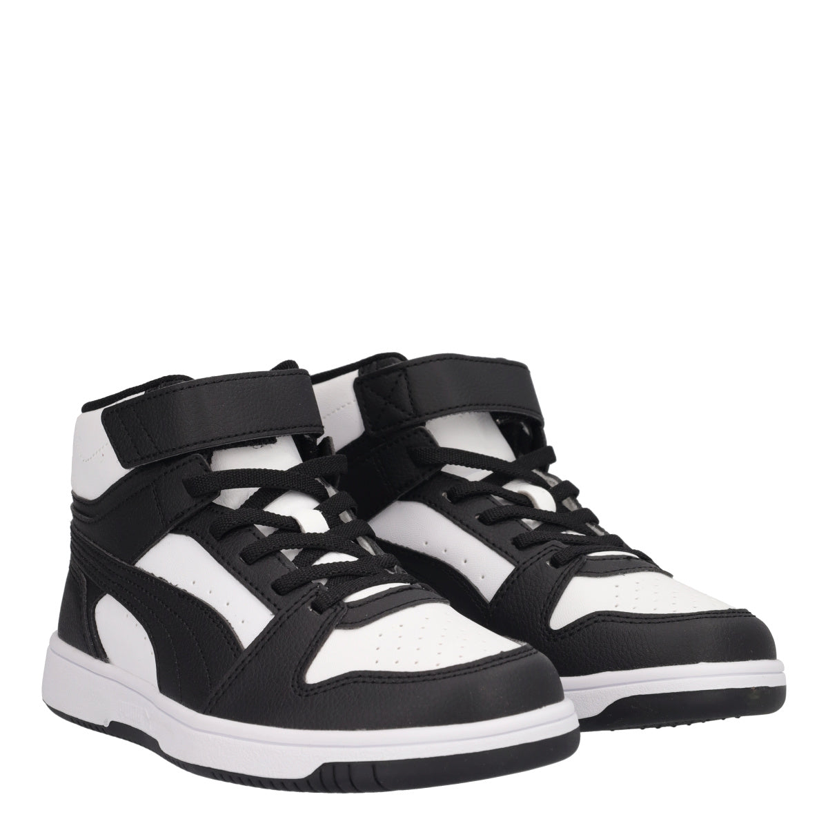 REBOUND SLAM MID AC PS Sneakers junior Bianche e Nere