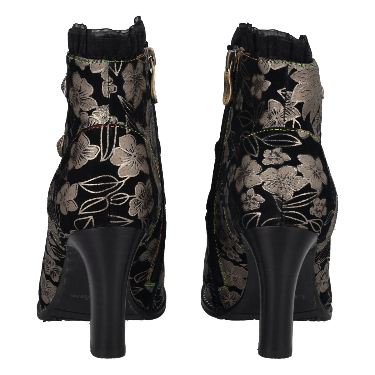 Stivaletti Donna Neri in Pelle