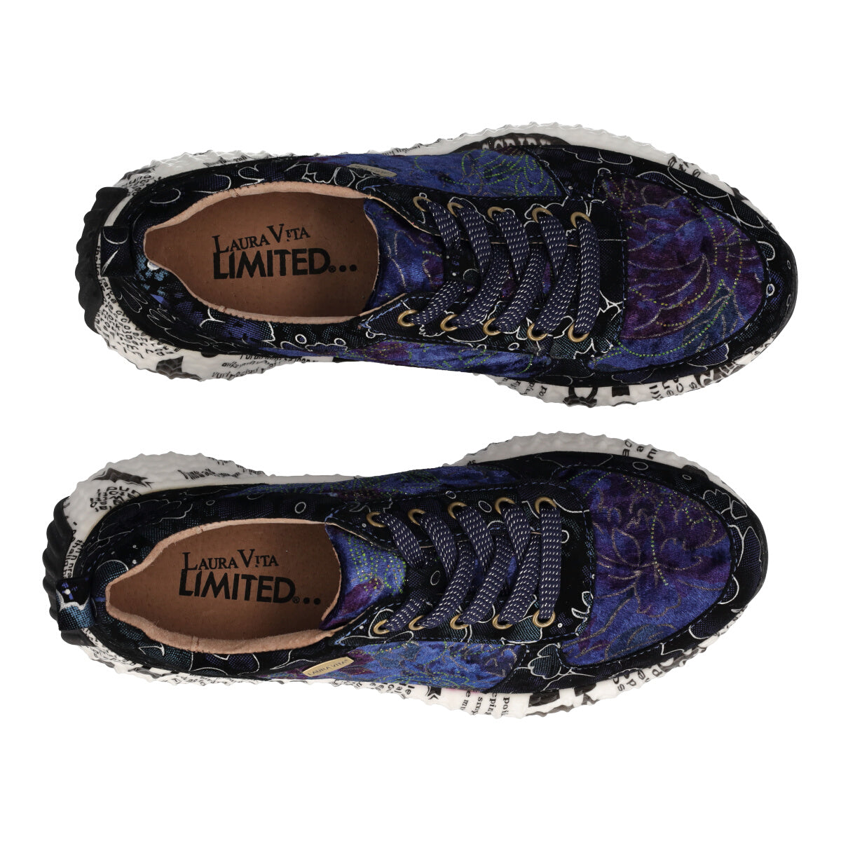 Sneakers Donna Blu in Pelle