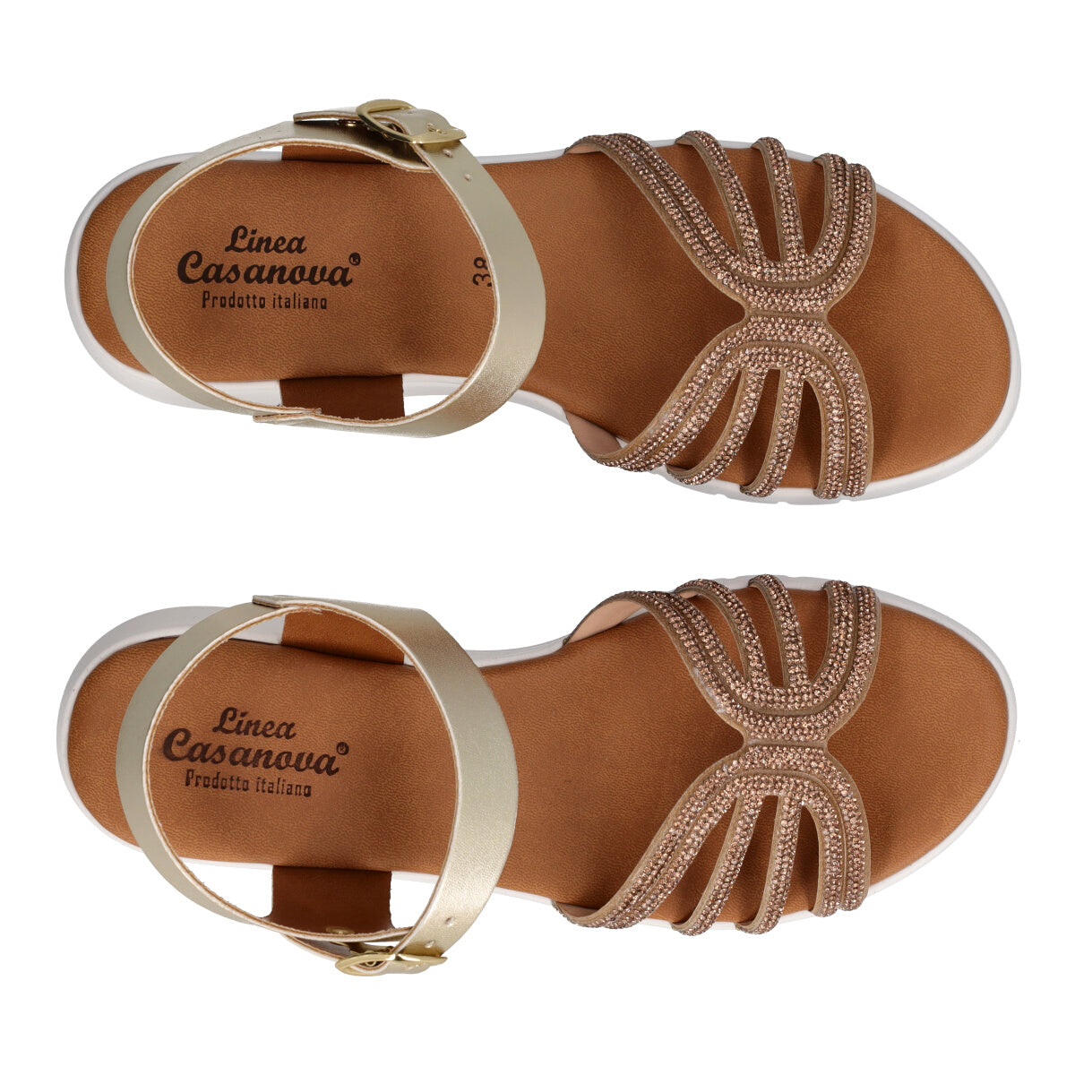 Sandali Donna Oro