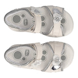 FORESTA Sandali Bambina Bianche e Argento