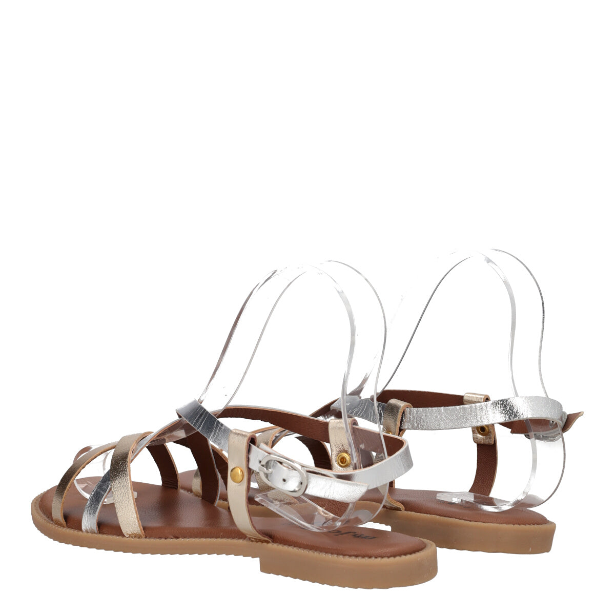 Sandali Donna Argento e Oro