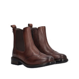 Stivaletti Donna Marroni in Pelle