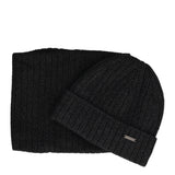 Set Cappello e Sciarpa Uomo Antracite