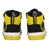 Sneakers Bambini Gialle e Nere di Batman con Luci