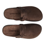 Ciabatte Uomo Marroni in Pelle