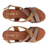 Sandali Donna Nocciola