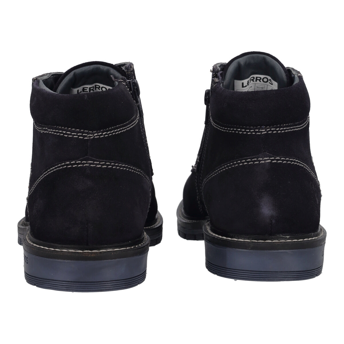 Polacchi Uomo Blu in Pelle