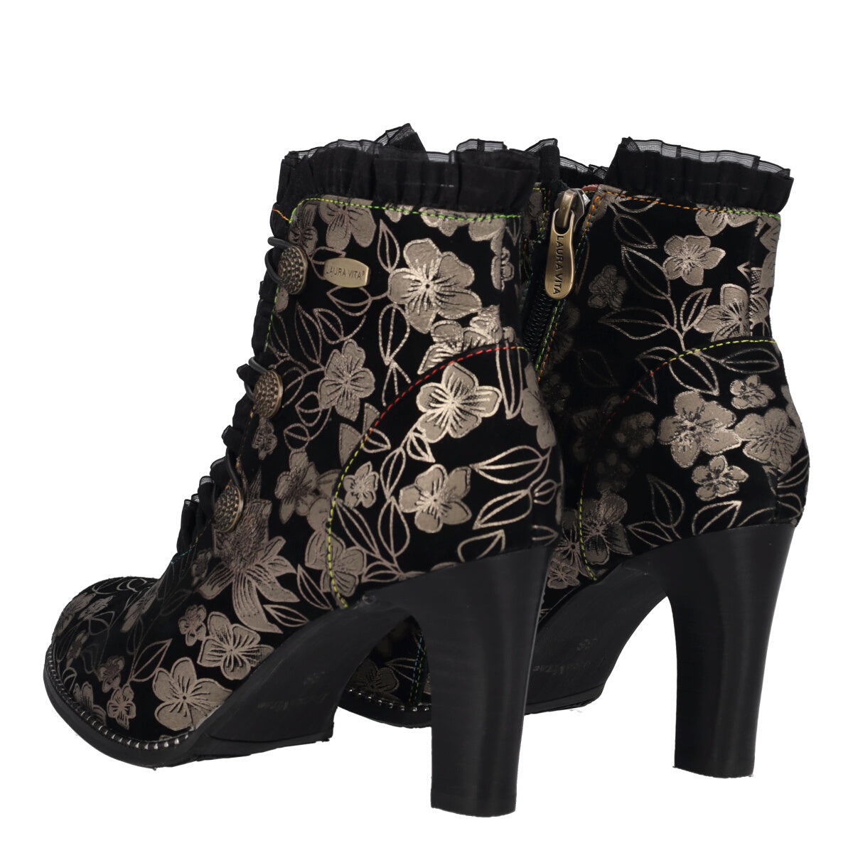 Stivaletti Donna Neri in Pelle