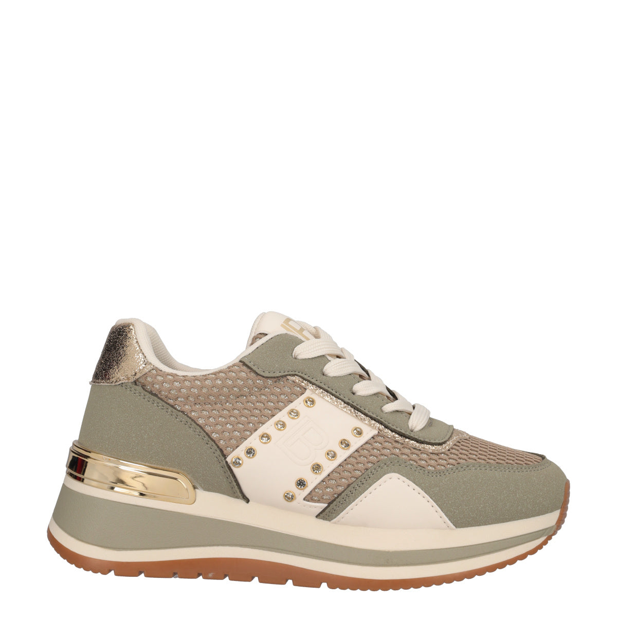 Sneakers Donna Verdi con Zeppa