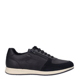 AVERY Sneaker uomo con zip e inserti scamosciati