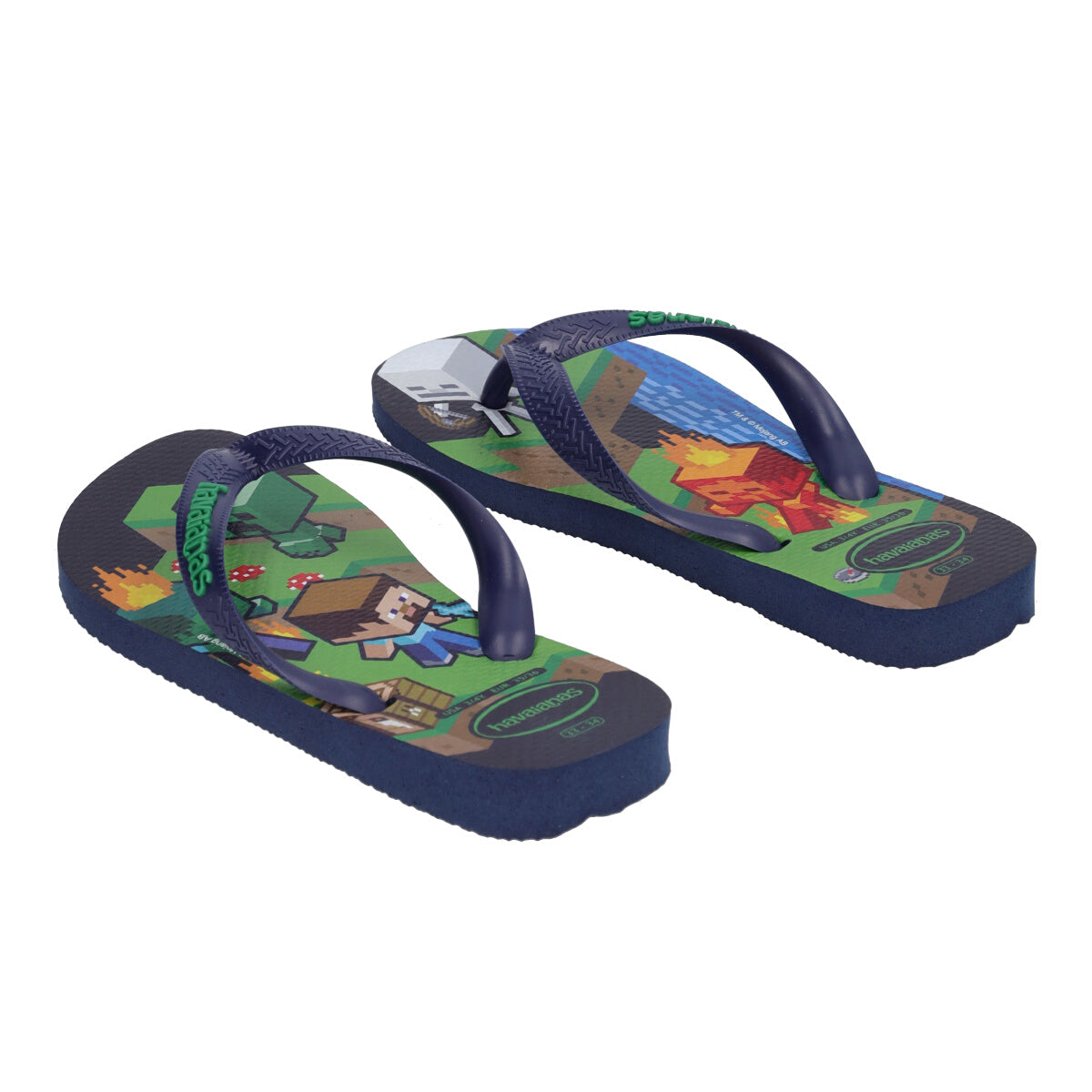 KIDS MINECRAFT Infradito Bambino Blu