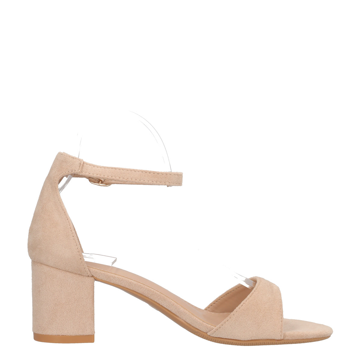 Sandali con Tacco Donna Beige