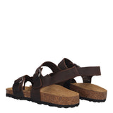 Sandali Infradito Donna Marroni Rustiche