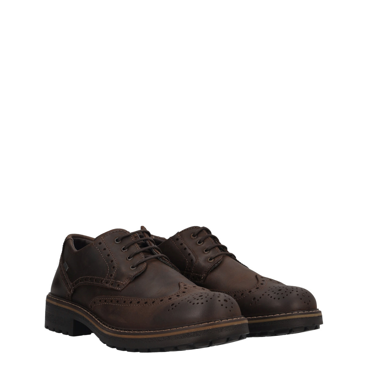 FREDDY GTX Scarpe Eleganti Uomo Caffé