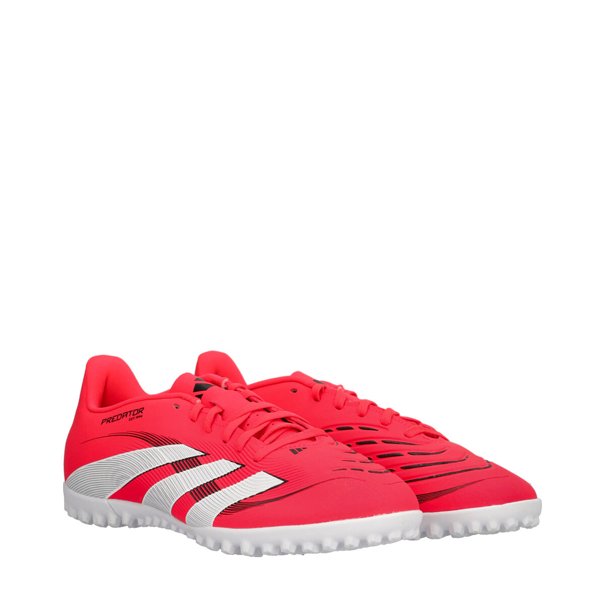 PREDATOR CLUB TF Scarpe da Calcio Uomo Rosse