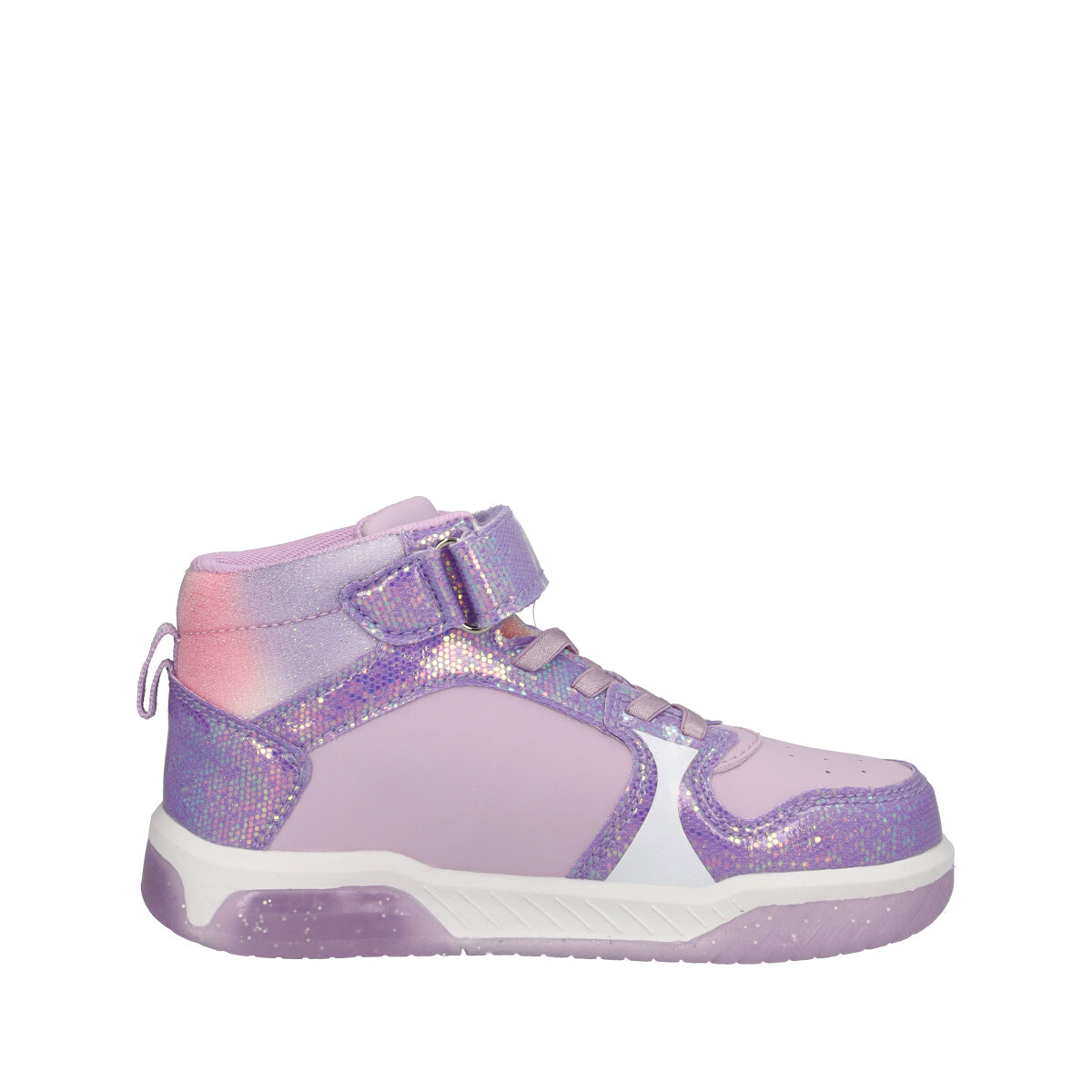 Sneakers Donna Lilla Unicorn con Luci