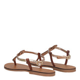 Sandali Infradito Donna Leopardati