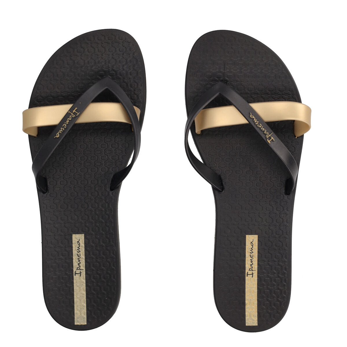 KIREI FEM Infradito Nere e Oro