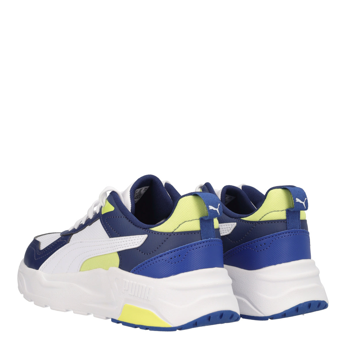 TRINITY 2 LT JR Sneakers Bambino Blu, Bianche e Gialle