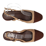 Slingback Donna Beige e Marroni