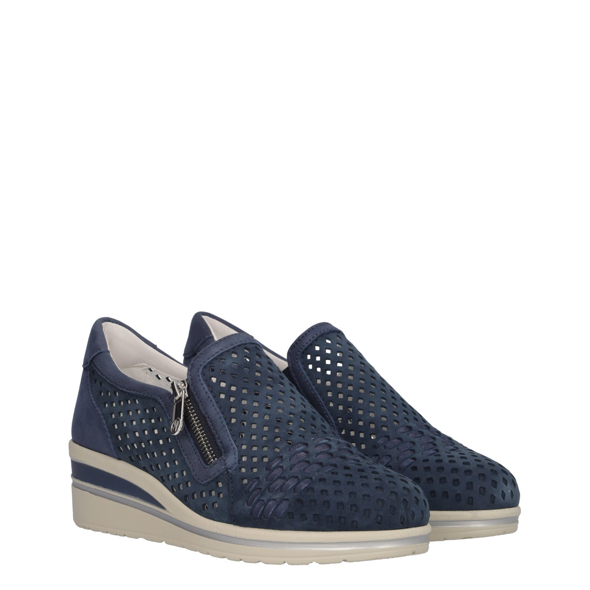 Mocassini Donna Blu